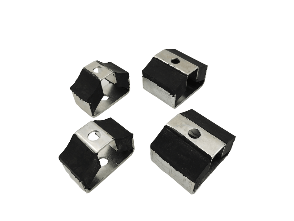 een set dempers van 4 stuks met een zeer goede werking tegen bromtonen van warmtepompen en voorkomt klachten van de buren
Elga Ace
6kw